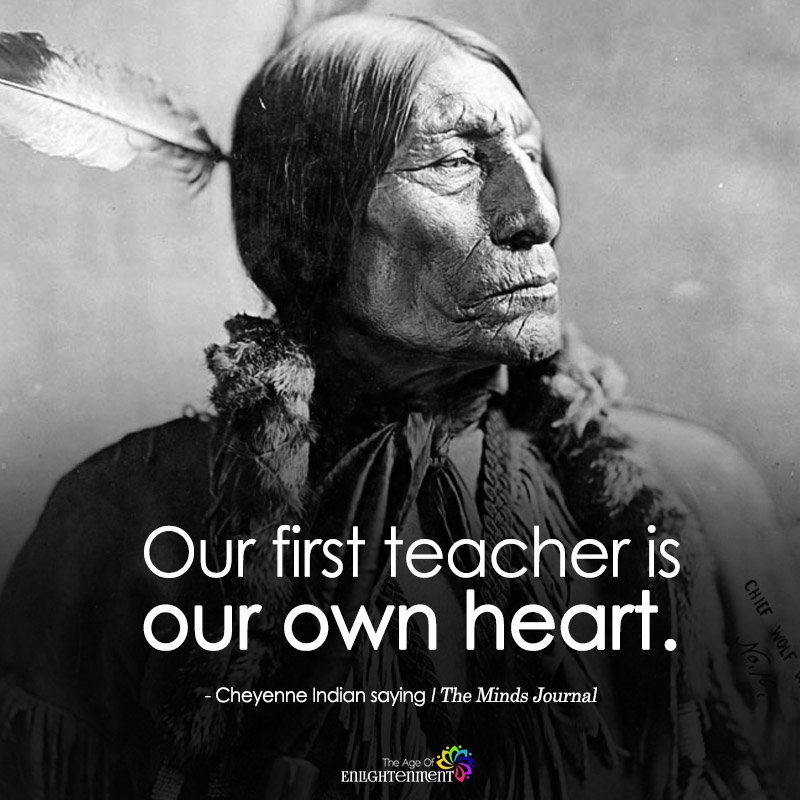 Our First Teacher Is Our Own Heart