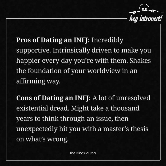 Pros And Cons Of Dating An INFJ