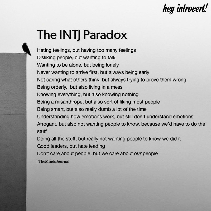 The INTJ Paradox