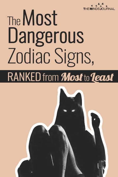 The Most Dangerous Zodiac Signs, RANKED from Most to Least