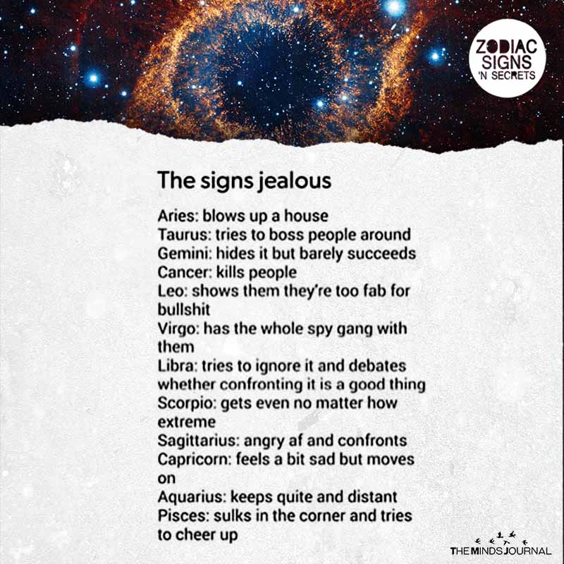 The Signs Jealous