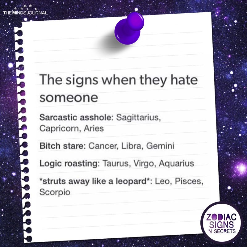The Signs When They hate Someone