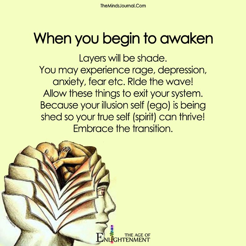 When You Begin To Awaken