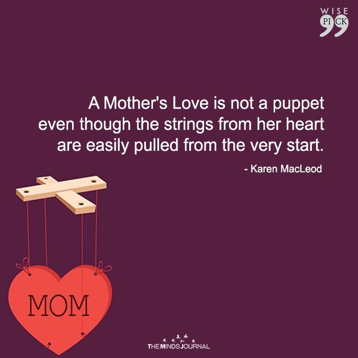 Only A Mom Knowingly And Lovingly Allows You To Manipulate