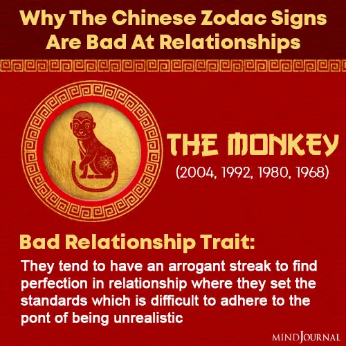 chinese zodiac signs bad at relationships the monkey