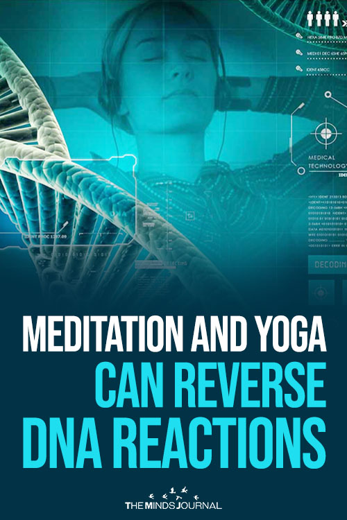 meditation and yoga pin