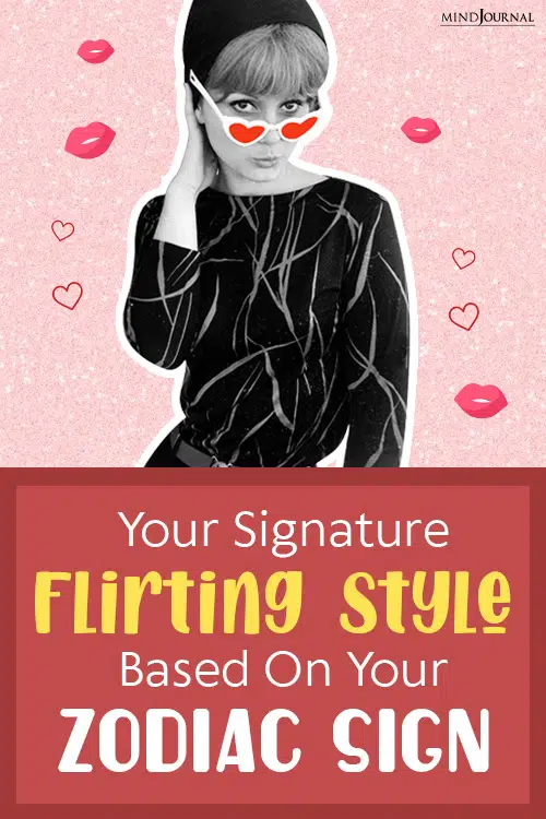 your signature flirting style pinop