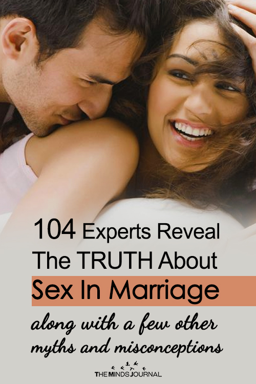 104 Experts Reveal The TRUTH About sex In Marriage (along with a few other myths and misconceptions)