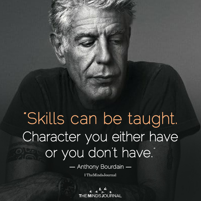 Remembering Anthony Bourdain - Some of His Wisest Words
