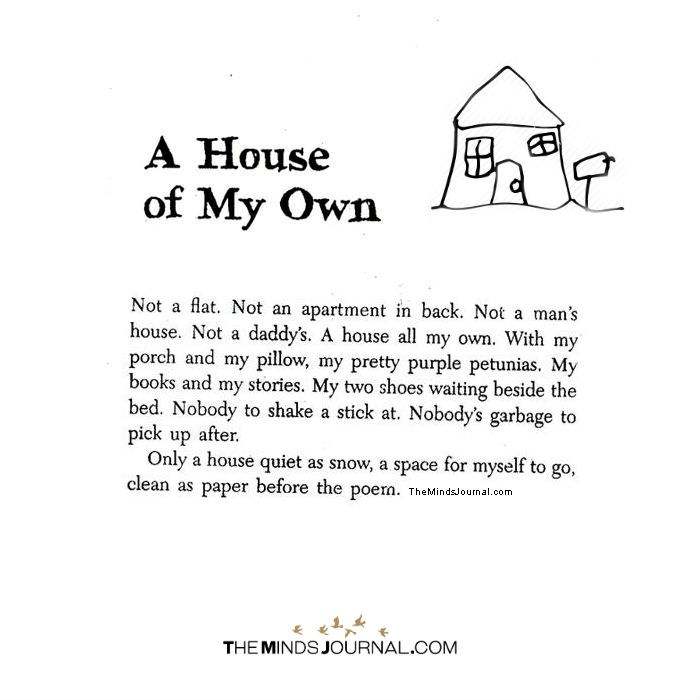 A House Of My Own