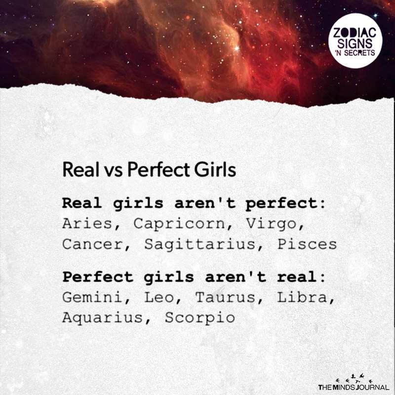 Real Girls vs Perfect Girls