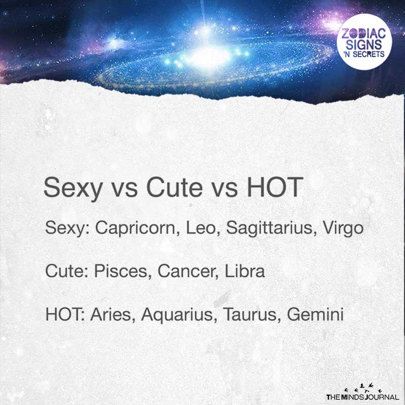 Sexy vs Cute vs Hot