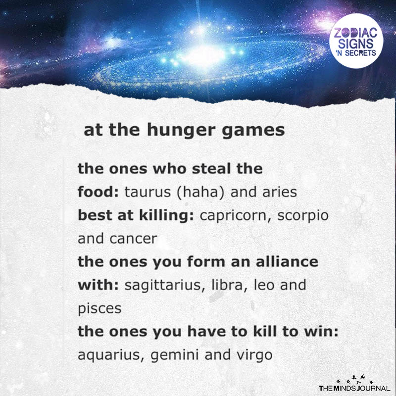 Signs At The Hunger Games
