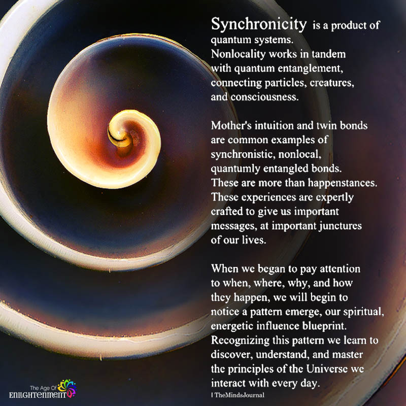 Synchronicity Is A Product Of Quantum Systems