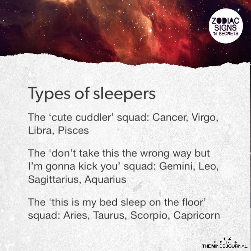Types Of Sleepers