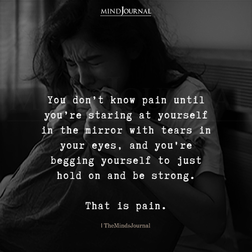 You Don’t Know What Real Pain Feels Like Until You’ve Been Here
