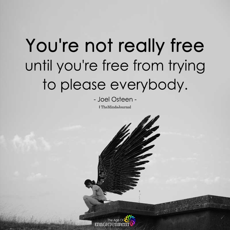 You're Not Really Free