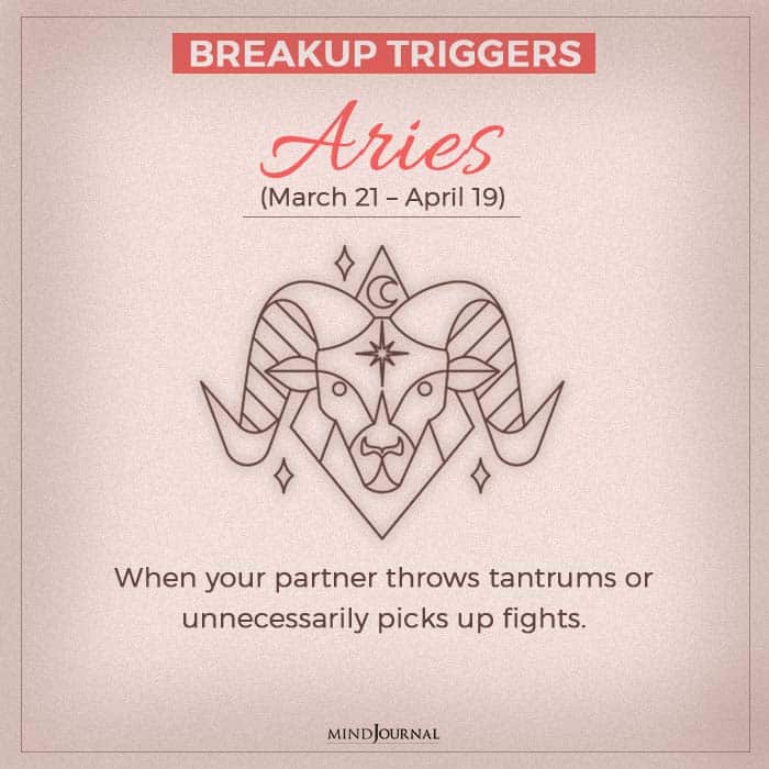 breakup aries