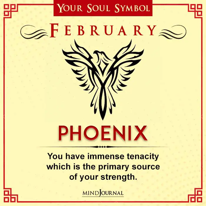 Soul Symbol According To Birth Month-  - February - Phoenix