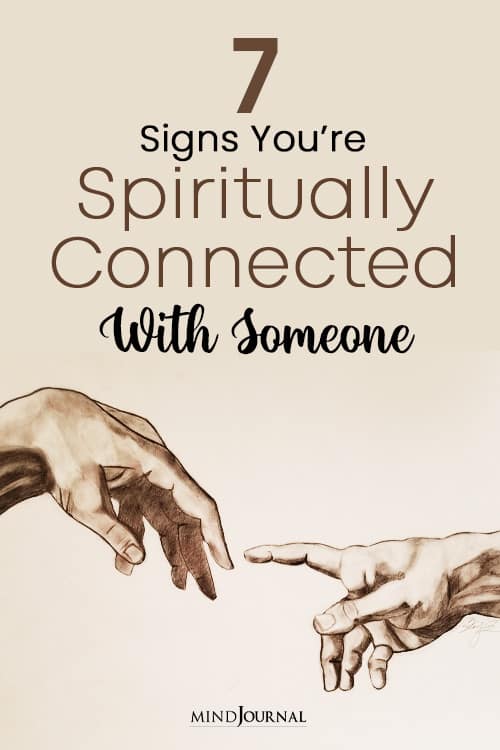 signs you are spiritually connected with someone pin
