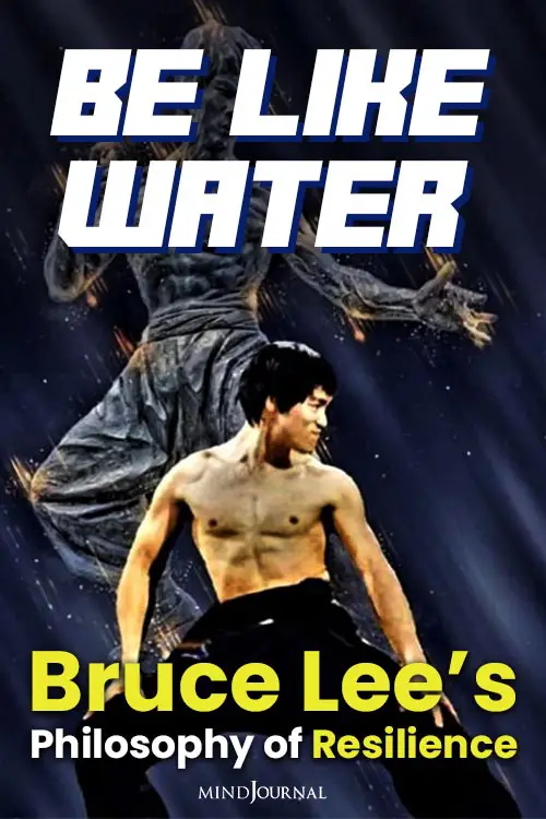 Be Like Water Bruce Lees Metaphor Resilience pin