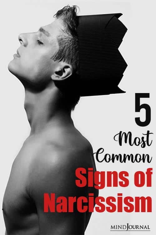 Common Signs of Narcissism pin