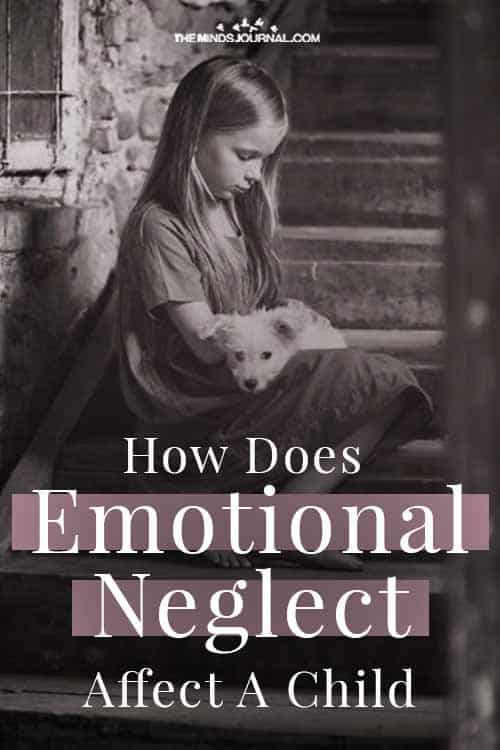 Emotional Neglect Affect Child pin