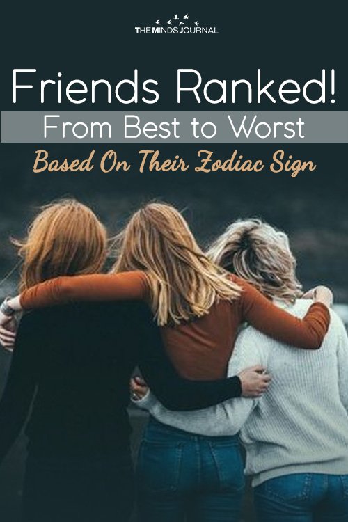 Friends Ranked Best To Worst Based On Their Zodiac