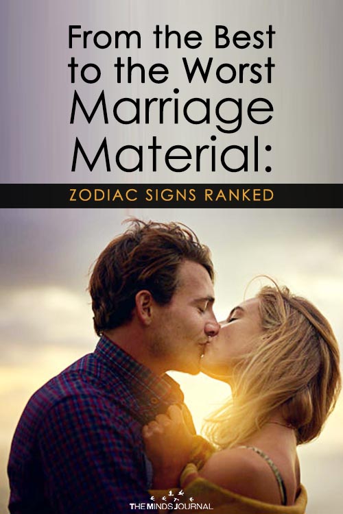 From the Best to the Worst Marriage Material Zodiac Signs RANKED