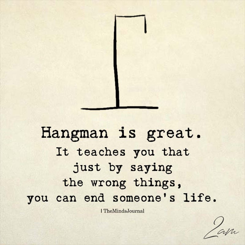Hangman is Great