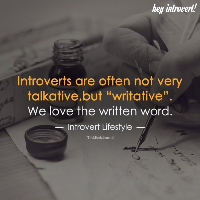 Introverts Are Often Not Very Talkative