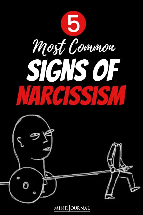 Most Common Signs of Narcissism pin