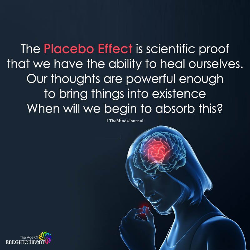 The Placebo Effect Is Scientific Proof