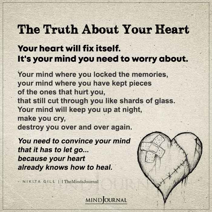 The Truth About Your Heart Your Heart Will Fix Itself