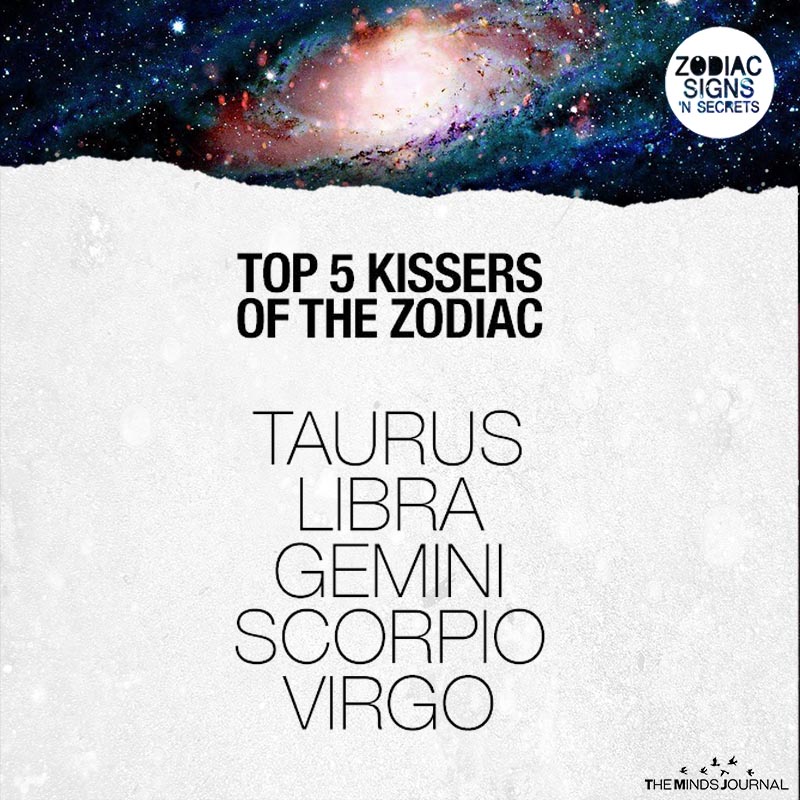 Top 5 Kissers Of The Zodiac