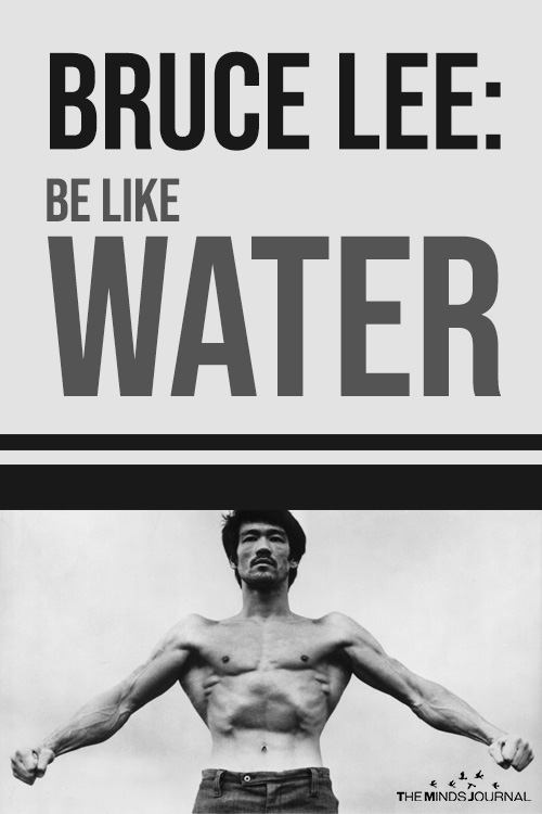 bruce lee be like water pin