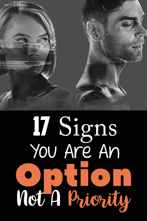 signs you are an option pinex
