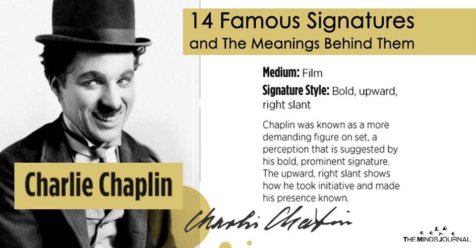 14 Famous Signatures and The Meanings Behind Them