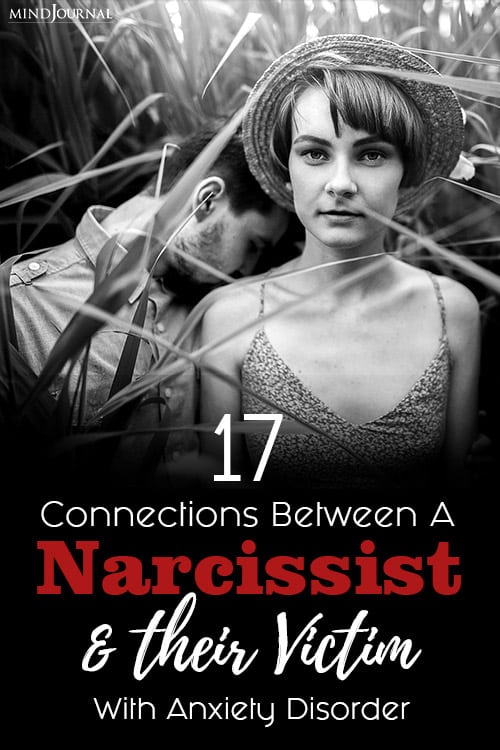 Connections Narcissist and Victim With Anxiety Disorder pin