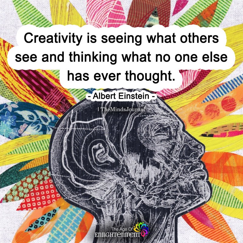 Creativity Is Seeing What Others See