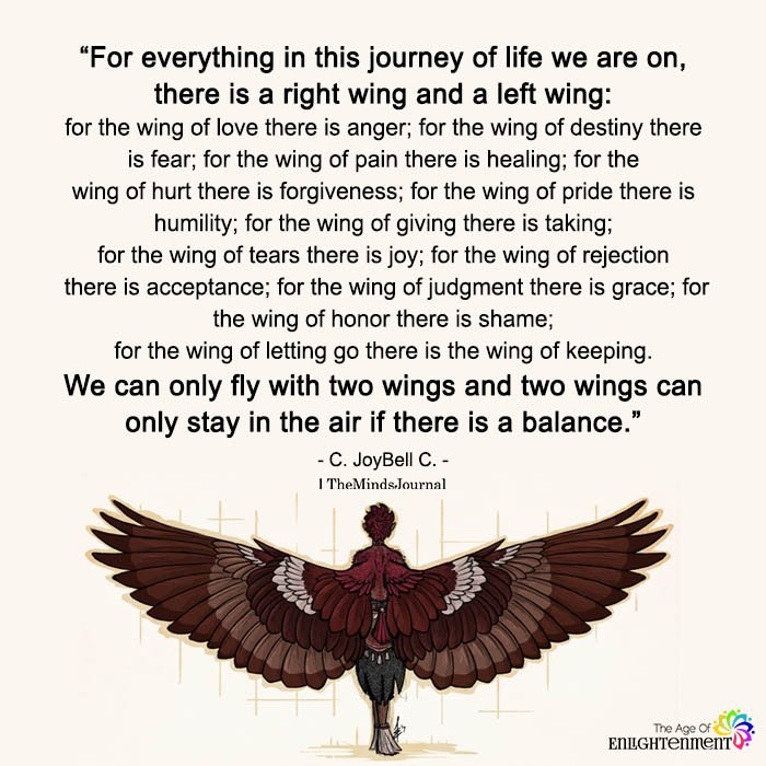 For Everything In This Journey Of Life We Are On