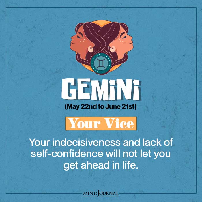 Gemini what is your vice