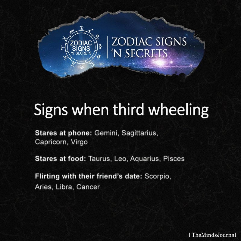 Signs When Third Wheeling