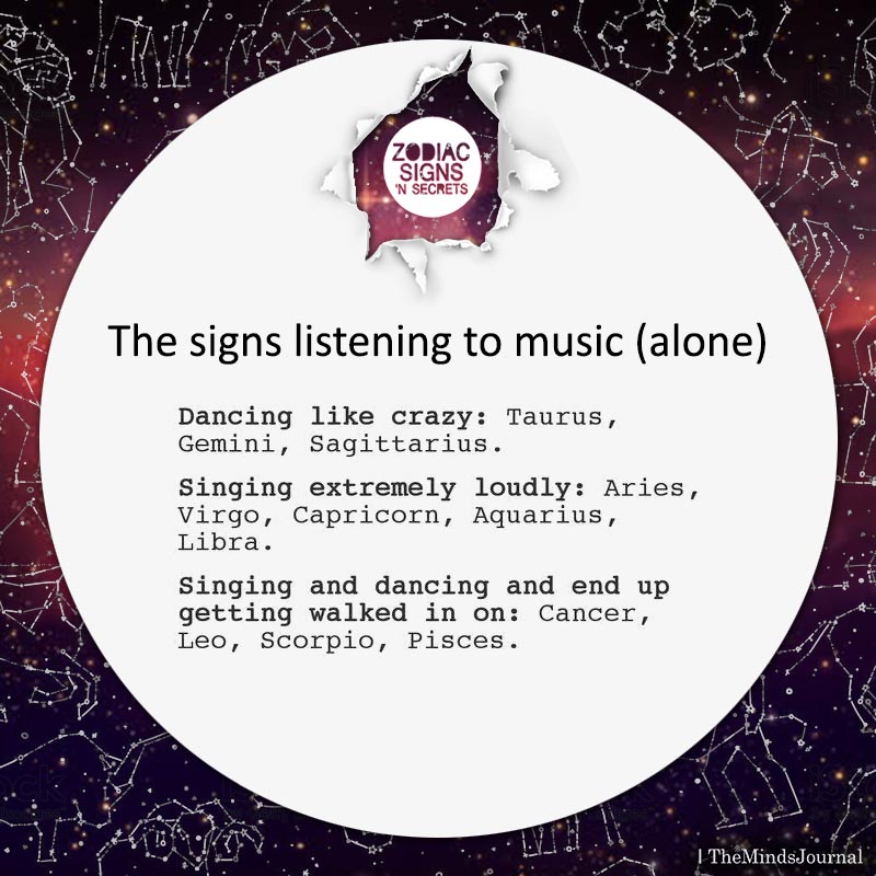 The Signs Listening To music