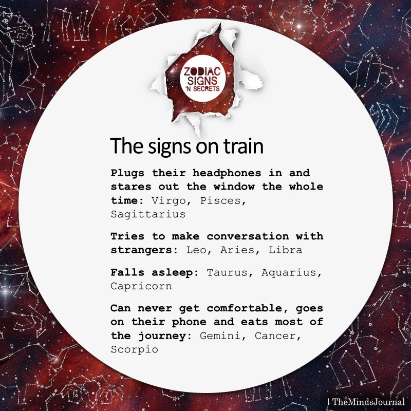 The Signs On Train