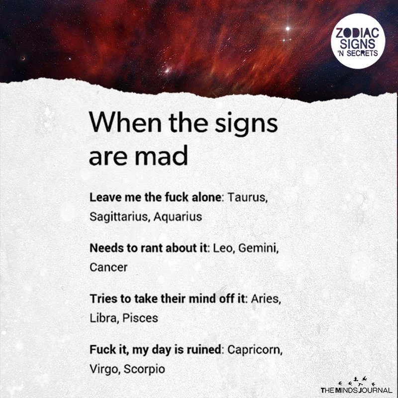 When The Signs Are Mad