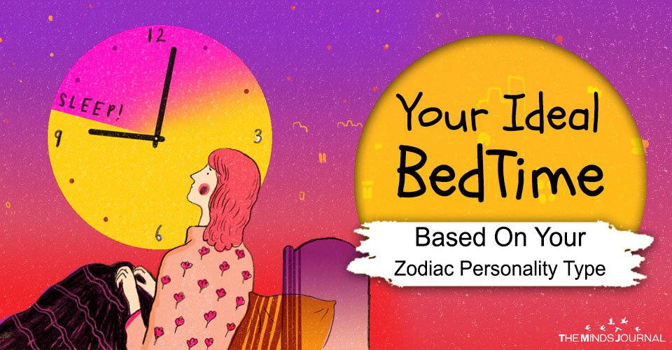 Know what should be your ideal bedtime based on your zodiac sign.