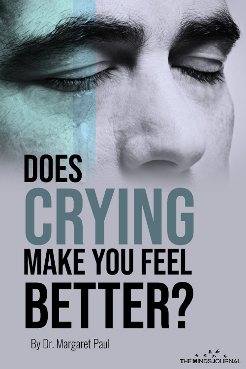 crying make you feel better pin