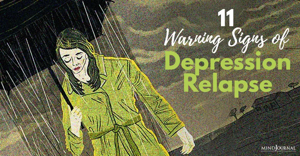 warning signs of depression relapse
