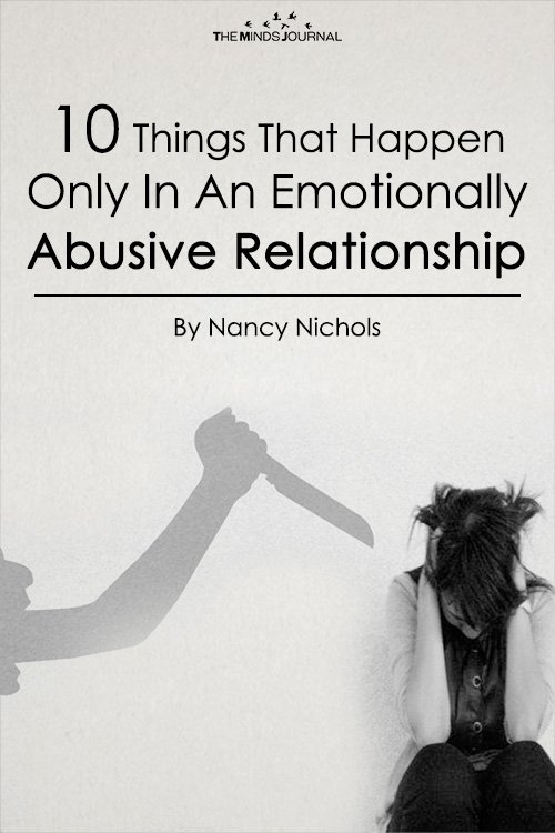 10 Things That Happen Only In An Emotionally Abusive Relationship